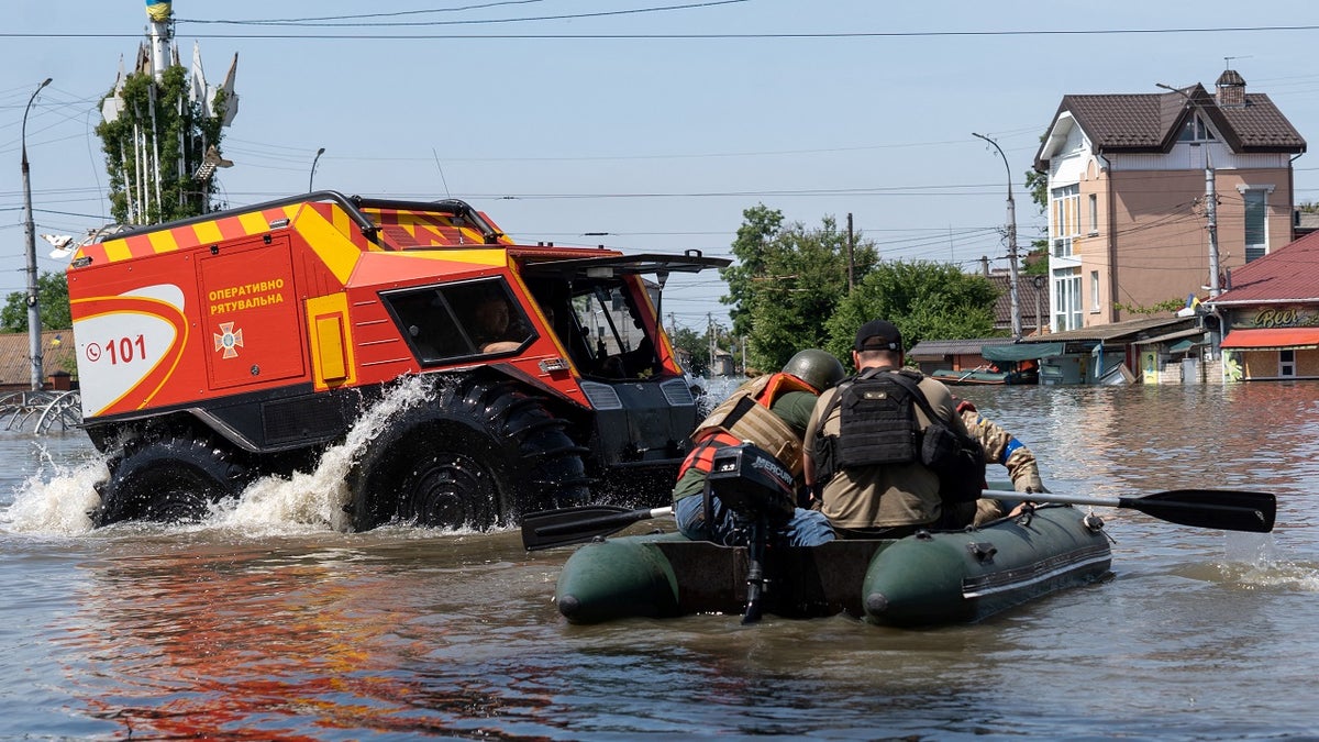 Ukraine flood