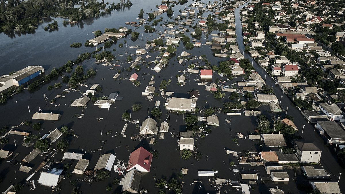 Kakhovka dam destruction leads to flooding in Ukraine