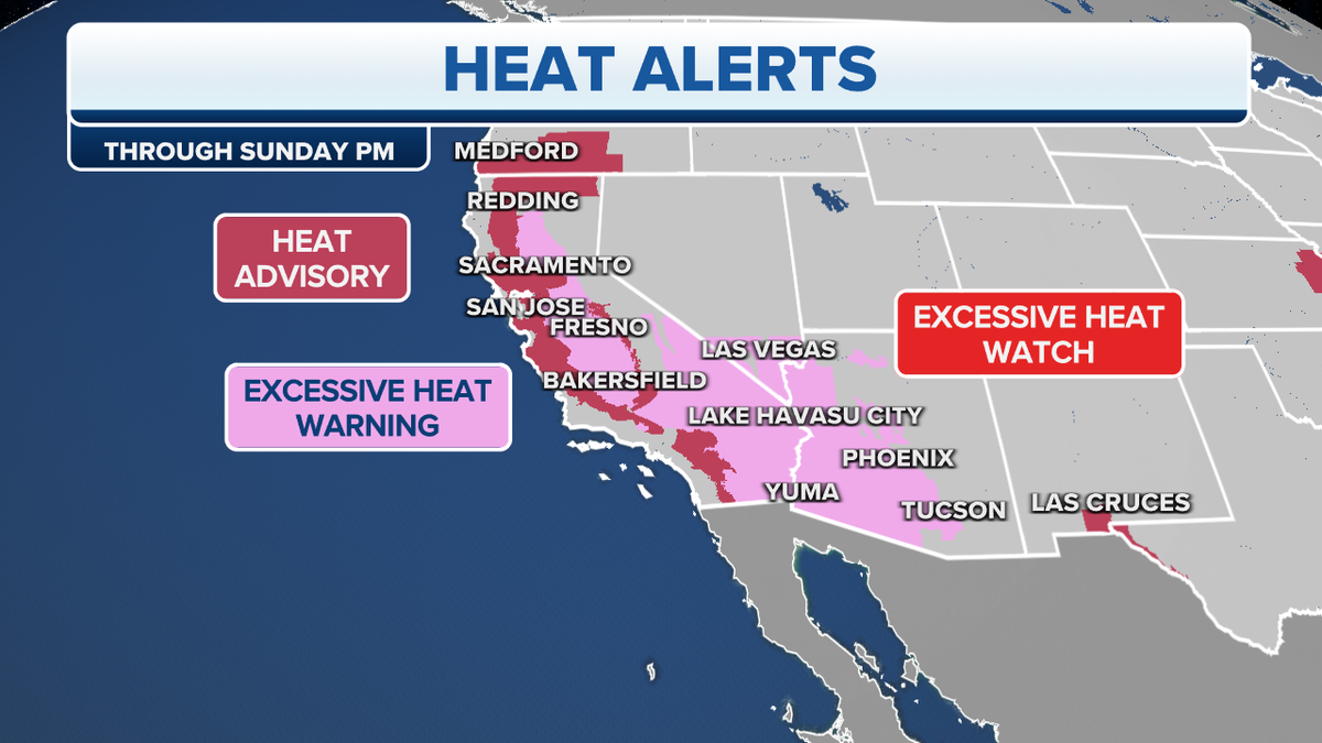 California heat alerts