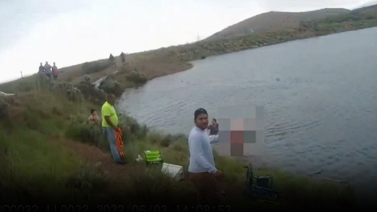 Bodycam footage of police rescuing girl in Utah reservoir