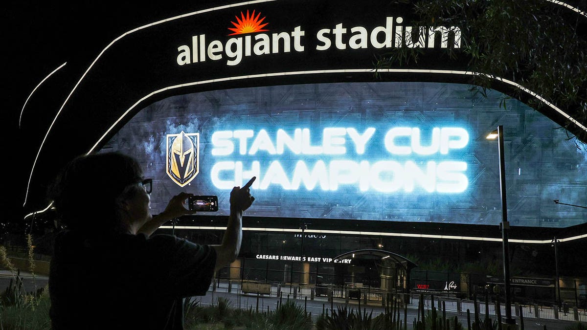 Allegiant Stadium after the Cup