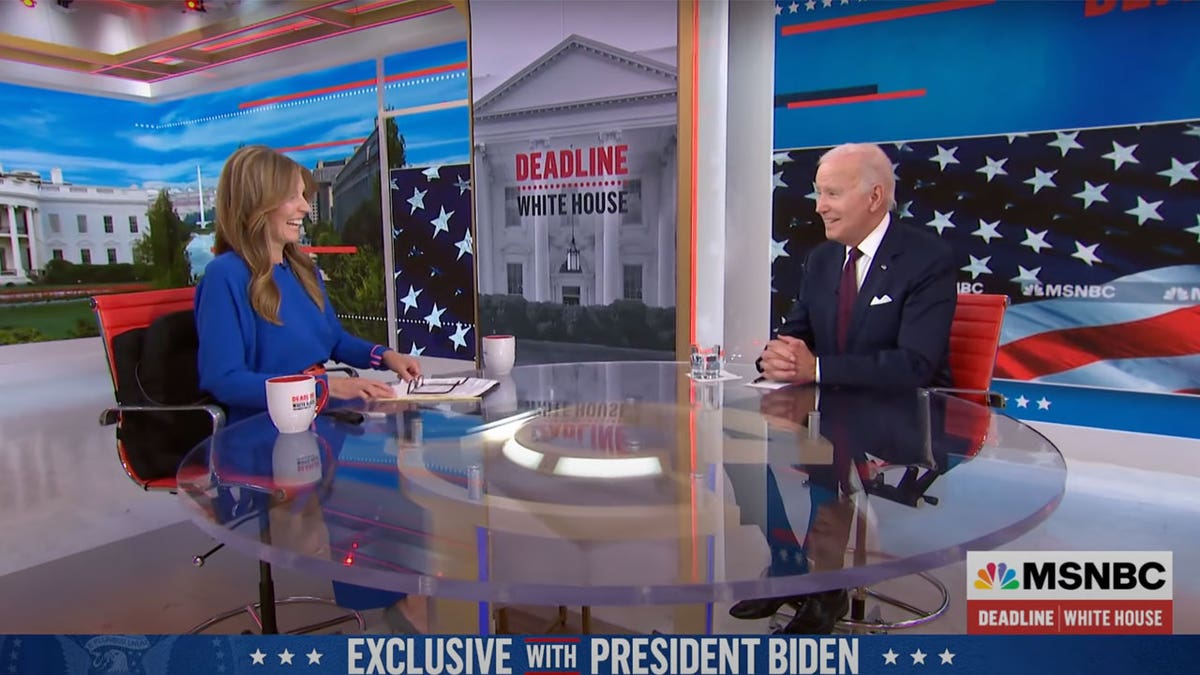 Nicolle Wallace interviews Biden