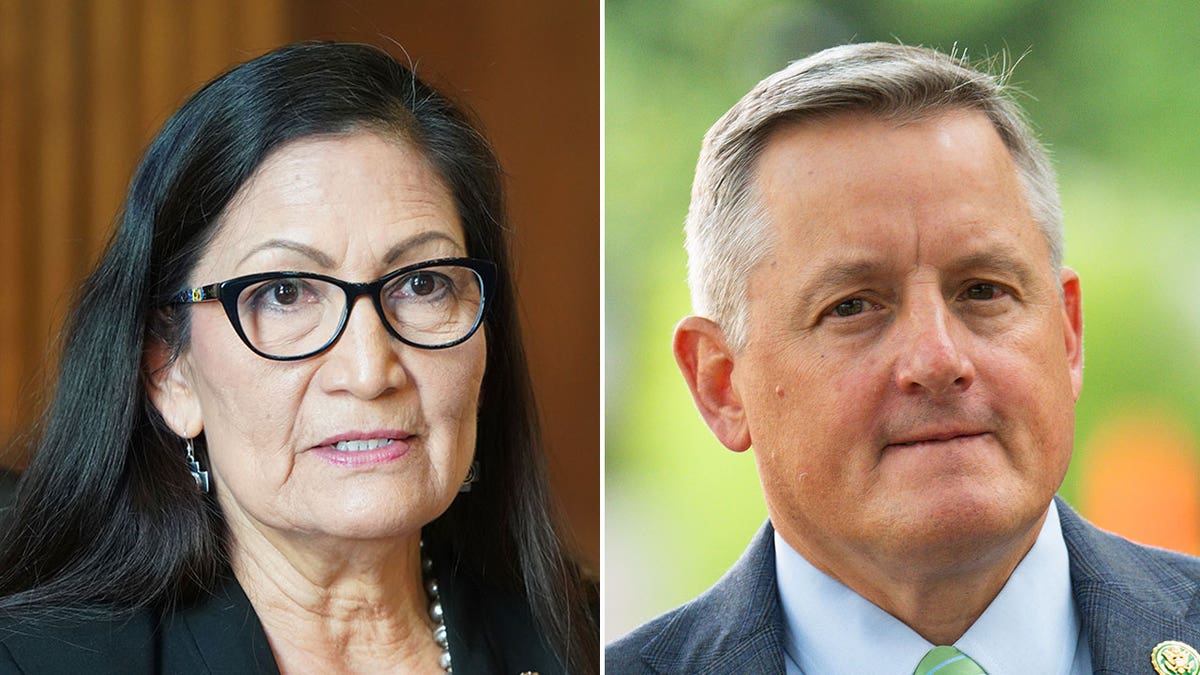 Deb Haaland and Rep. Bruce Westerman