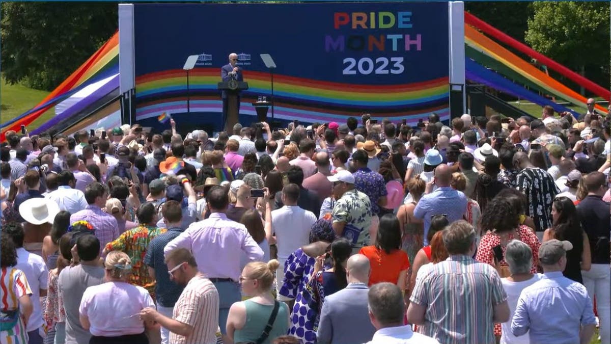 Biden at Pride event