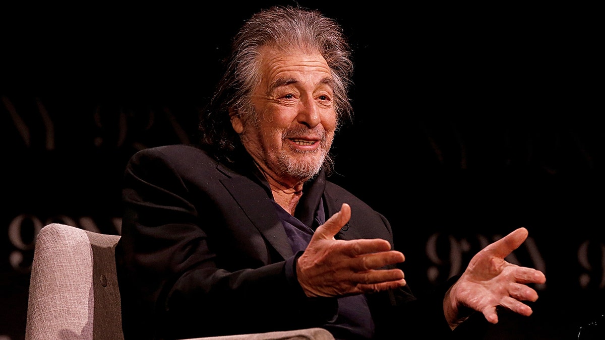 Al Pacino gives animated answer during panel discussion
