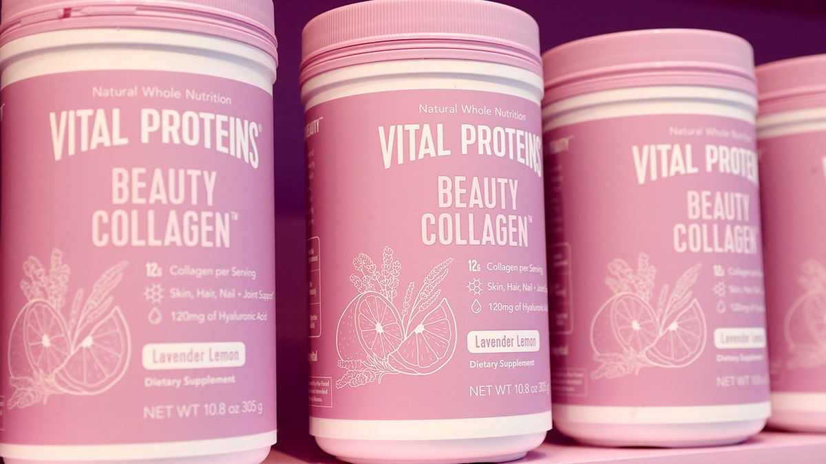 Containers of Vital Proteins' Beauty Collagen