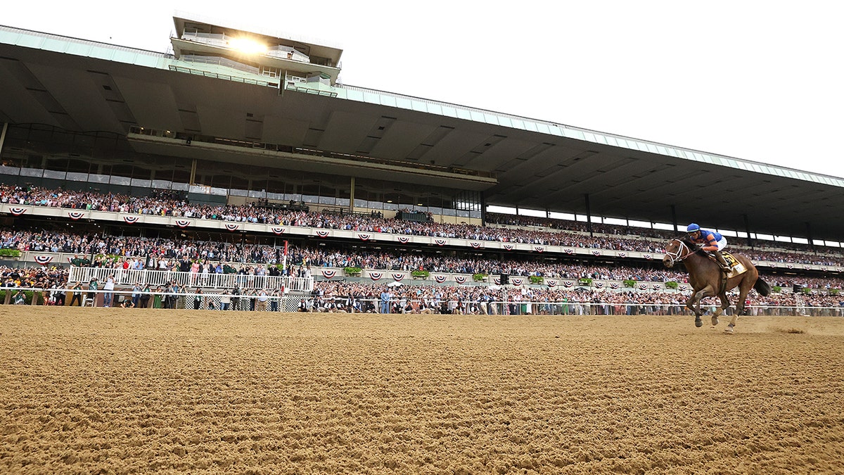 Belmont Park race track 