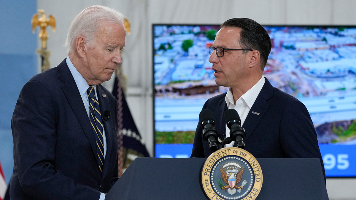 President Biden and Gov. Shapiro