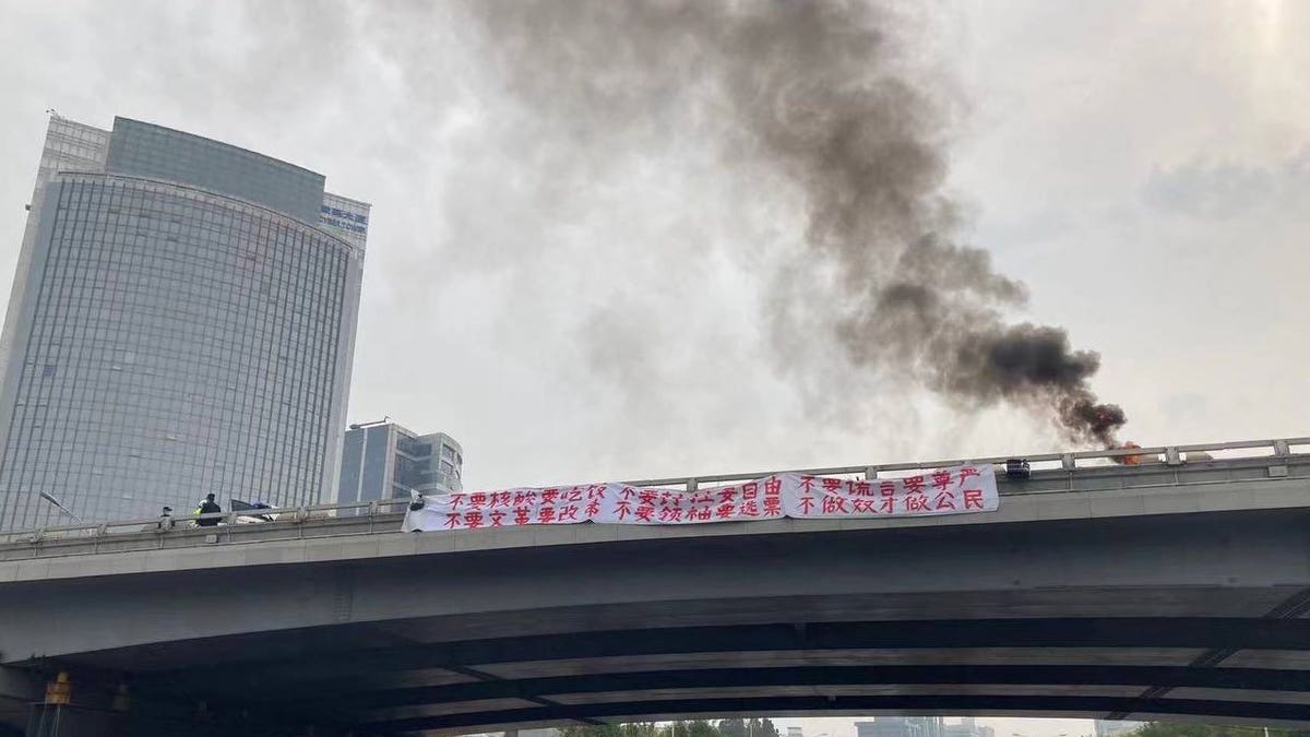 Bridge Man protest