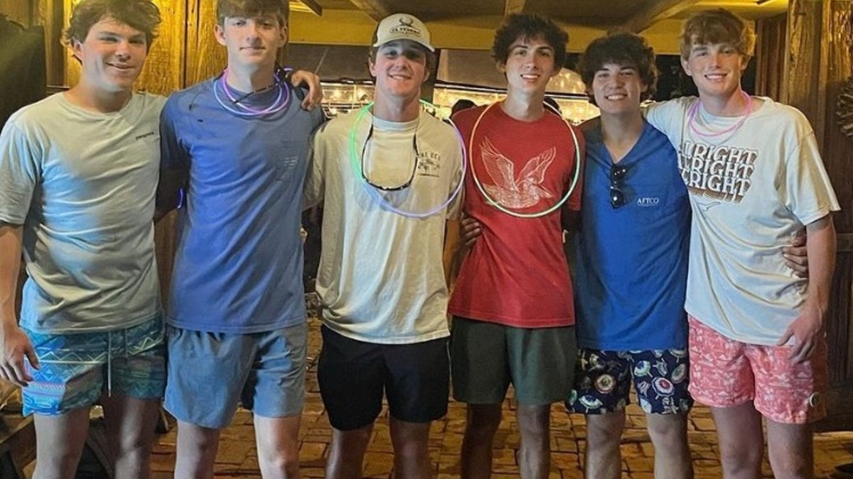 cameron robbins with friends