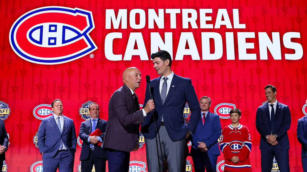 Carey Price announces the Habs 2023 first round pick
