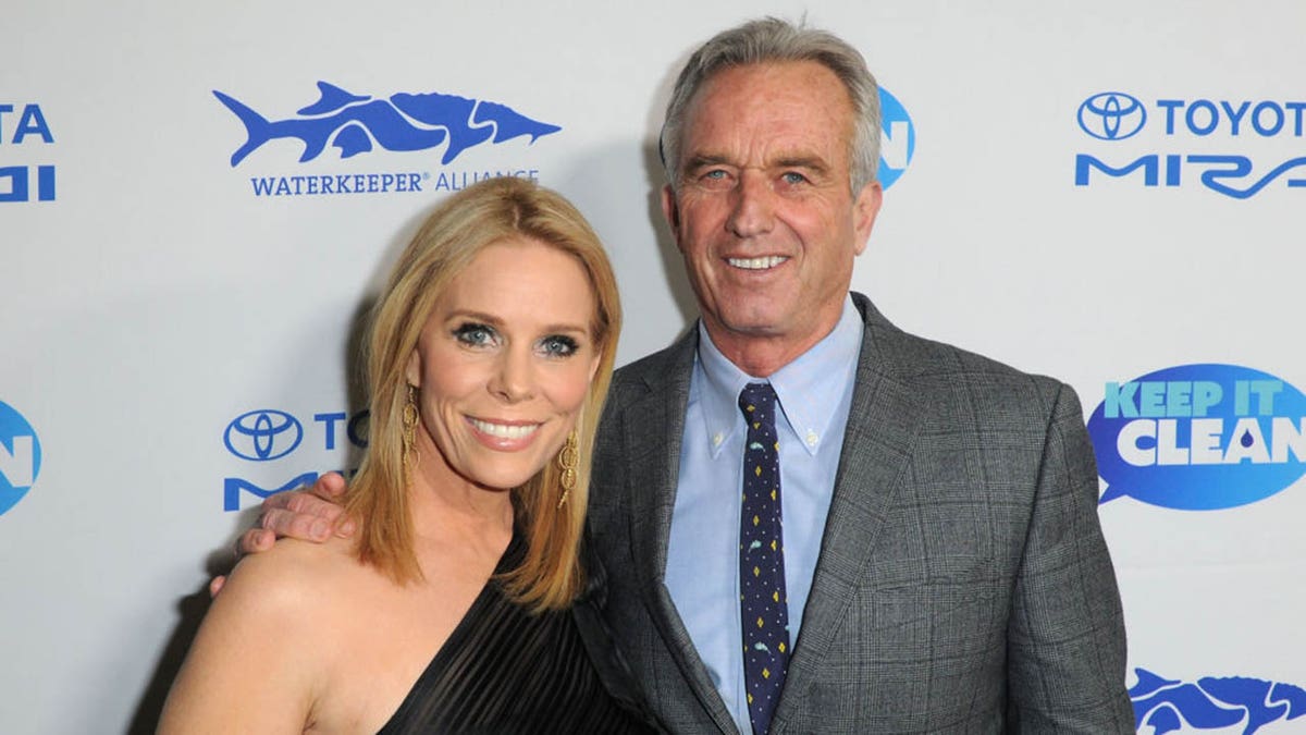 cheryl hines and robert f. kennedy jr on red carpet