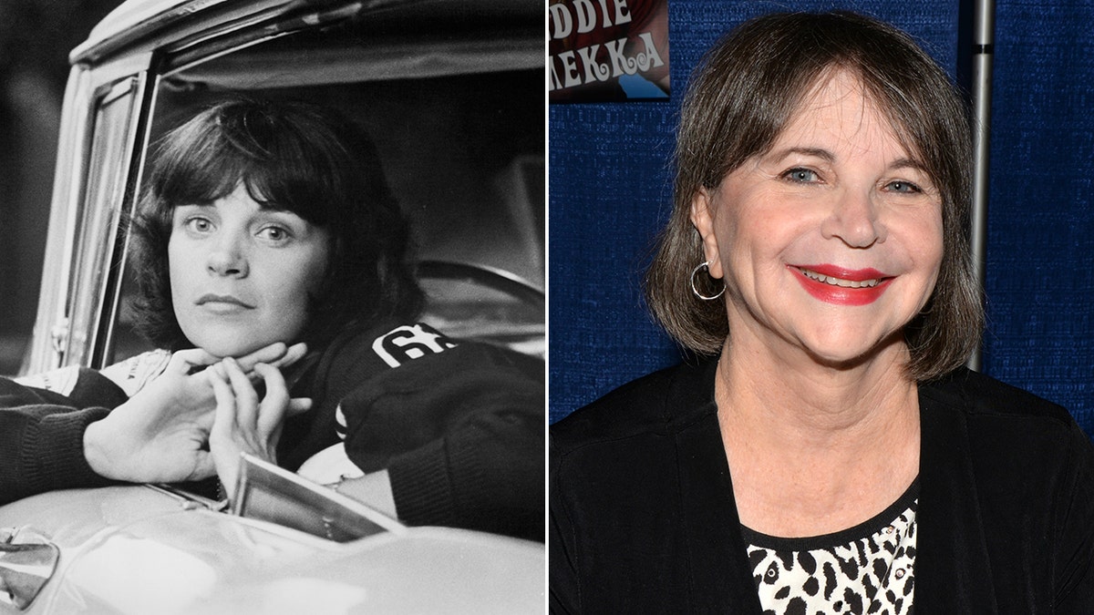 Cindy Williams then and now split