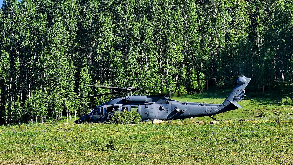 USAF Blackhawk helicopter