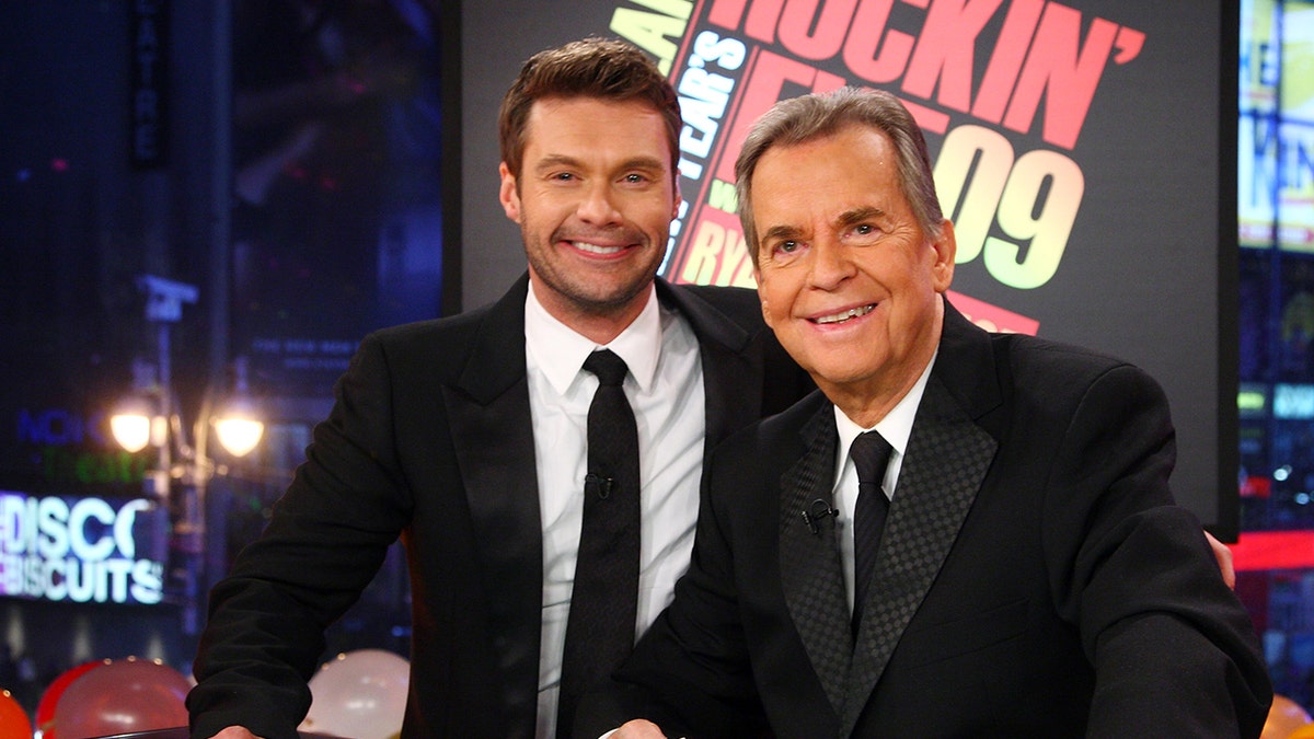 Dick Clark and Ryan Seacrest host annual New Year's Eve show from Times Square
