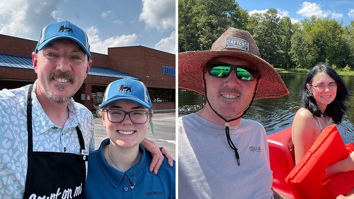 father daughter food lion split