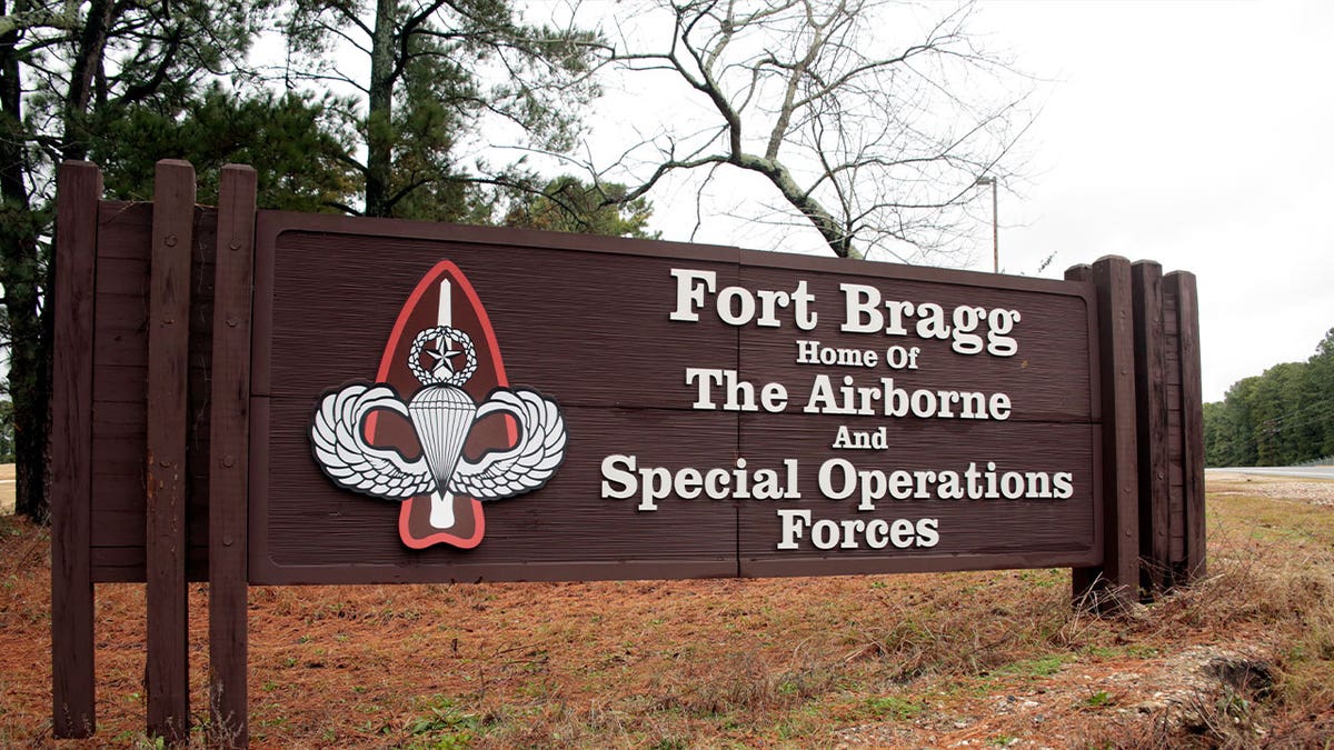 Fort Bragg sign