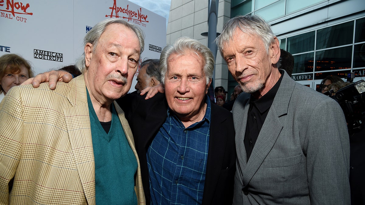 Martin Sheen, Frederic Forrest and Scott Glenn walk red carpet at Apocalypse Now screening