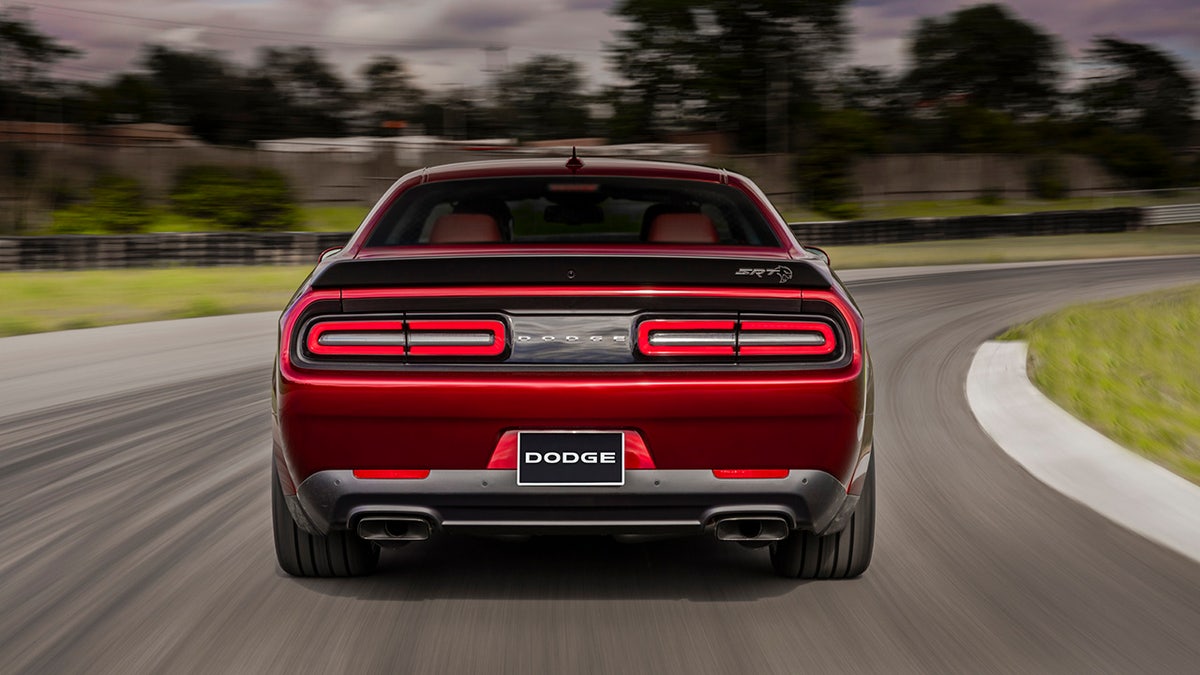 dodge hellcat rear