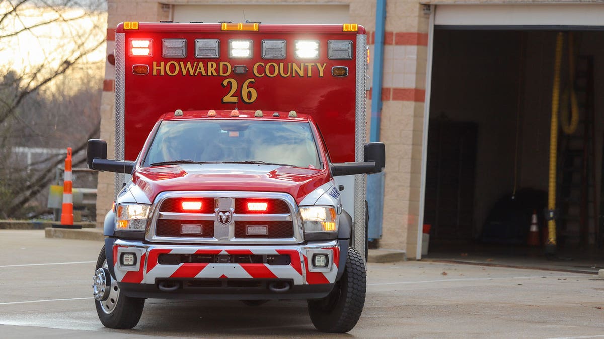 Howard County firetruck 