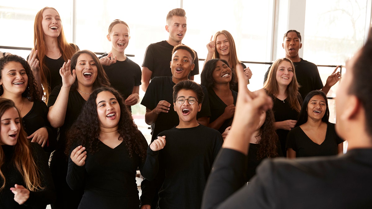 Teenage choir