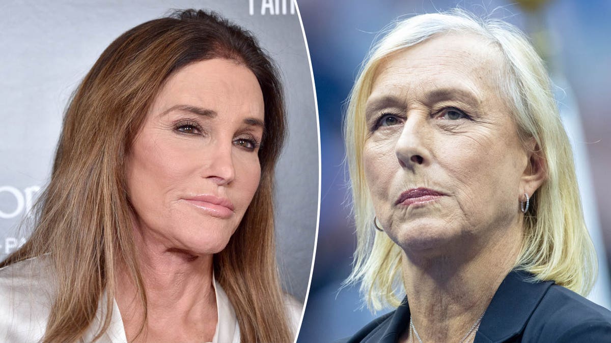 Caitlyn Jenner and Martina Navratilova