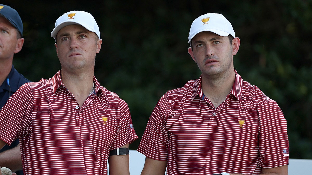 Justin Thomas and Patrick Cantlay