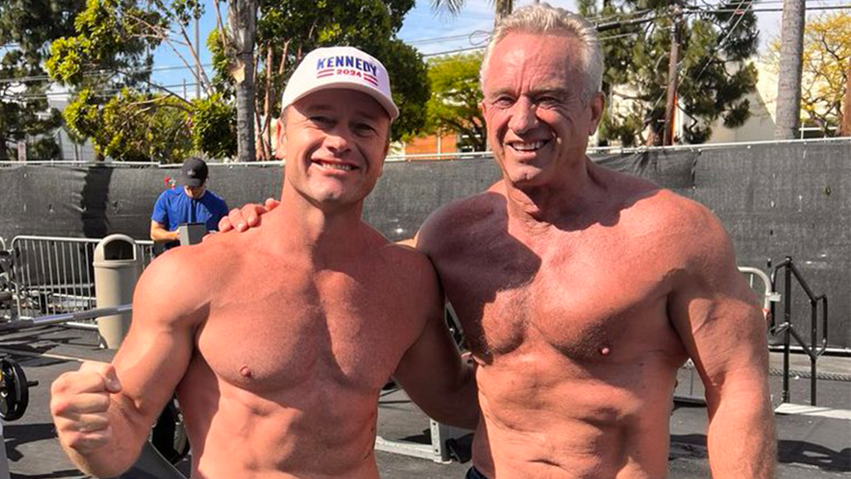 RFK Jr. posts push-up video after viral bench press: 'Getting in shape for  my debates with President Biden!