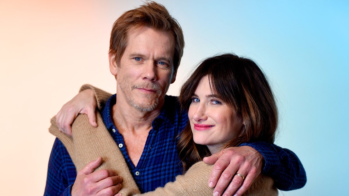 Kevin Bacon and Kathryn Hahn promoting "I Love Dick" at Sundance in 2017