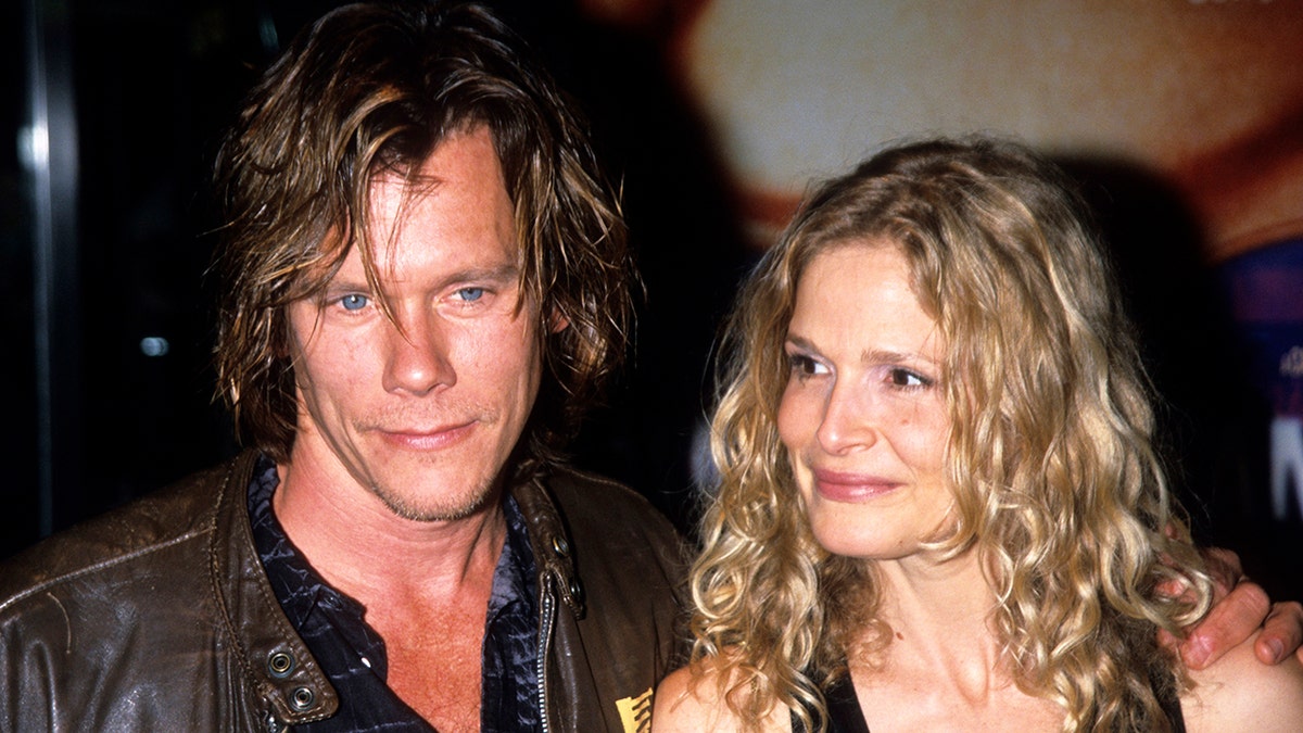 Kevin Bacon and Kyra Sedgwick at the Almost Famous premiere in 2000