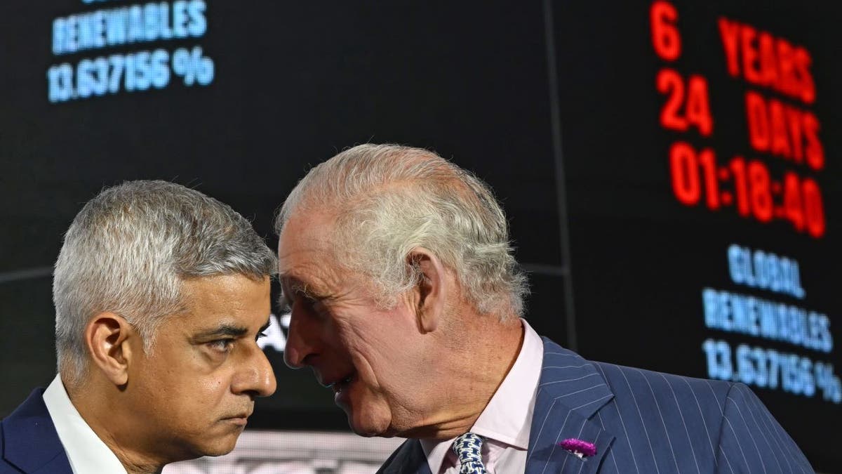 Sadiq Khan and King Charles III