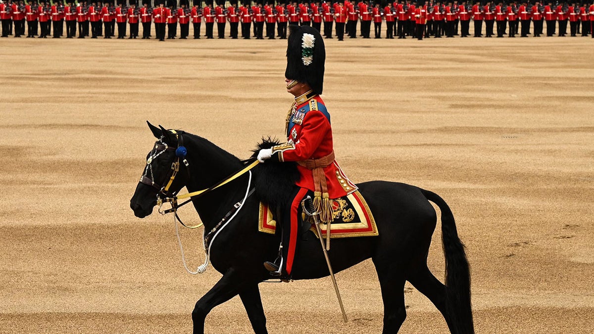 King Charles Trooping the Colour