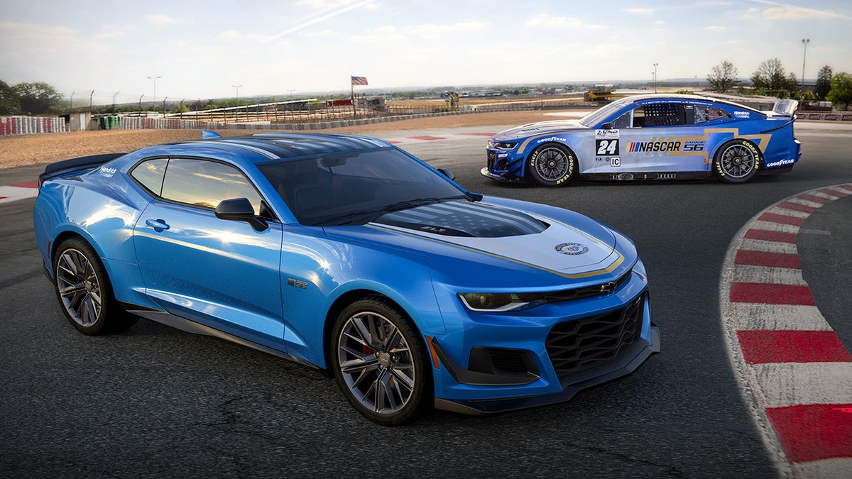 Sacre blue! Limited edition Camaro looks like Chevy's 24 Hours of