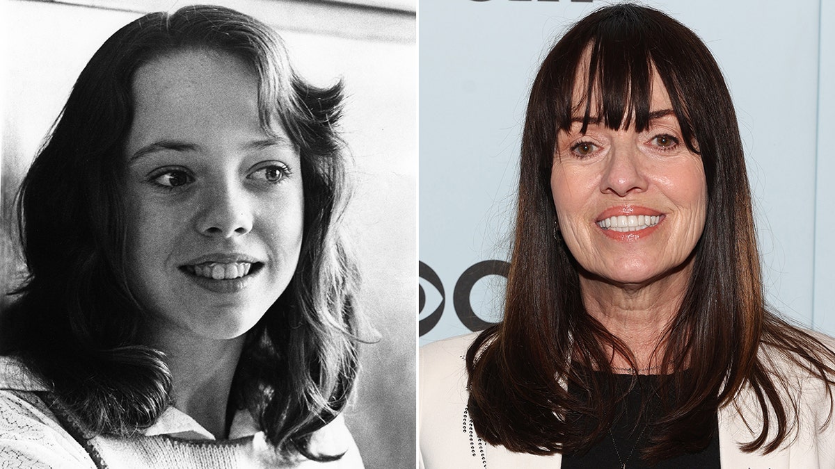 Mackenzie Phillips then and now split