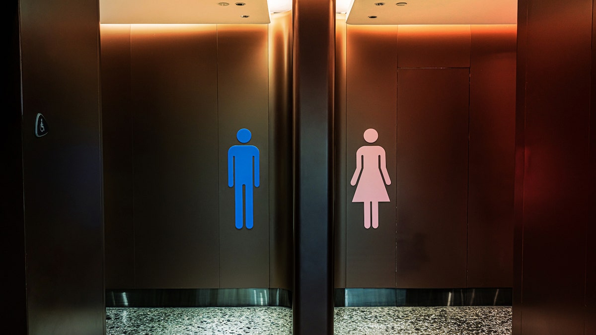 Men's and women's bathrooms