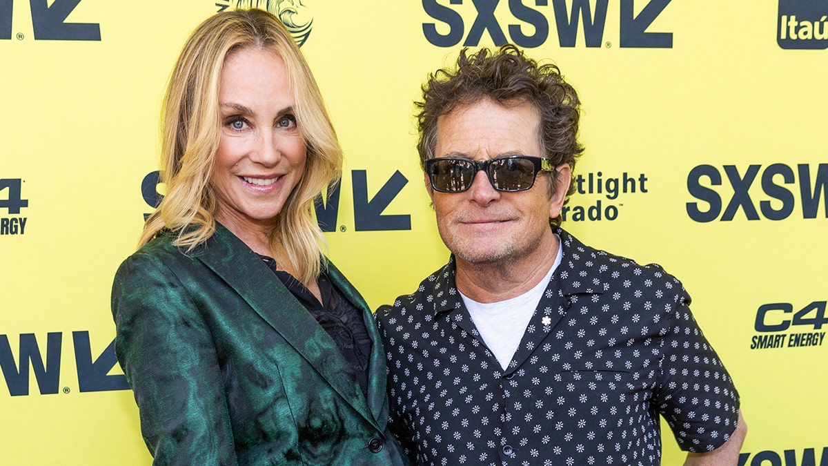 Michael J. Fox and Tracy Pollan at SXSW in 2023