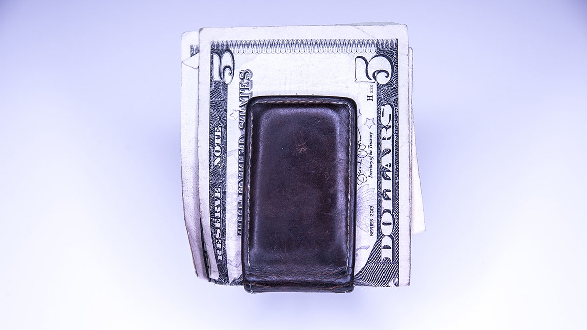 Money in a money clip