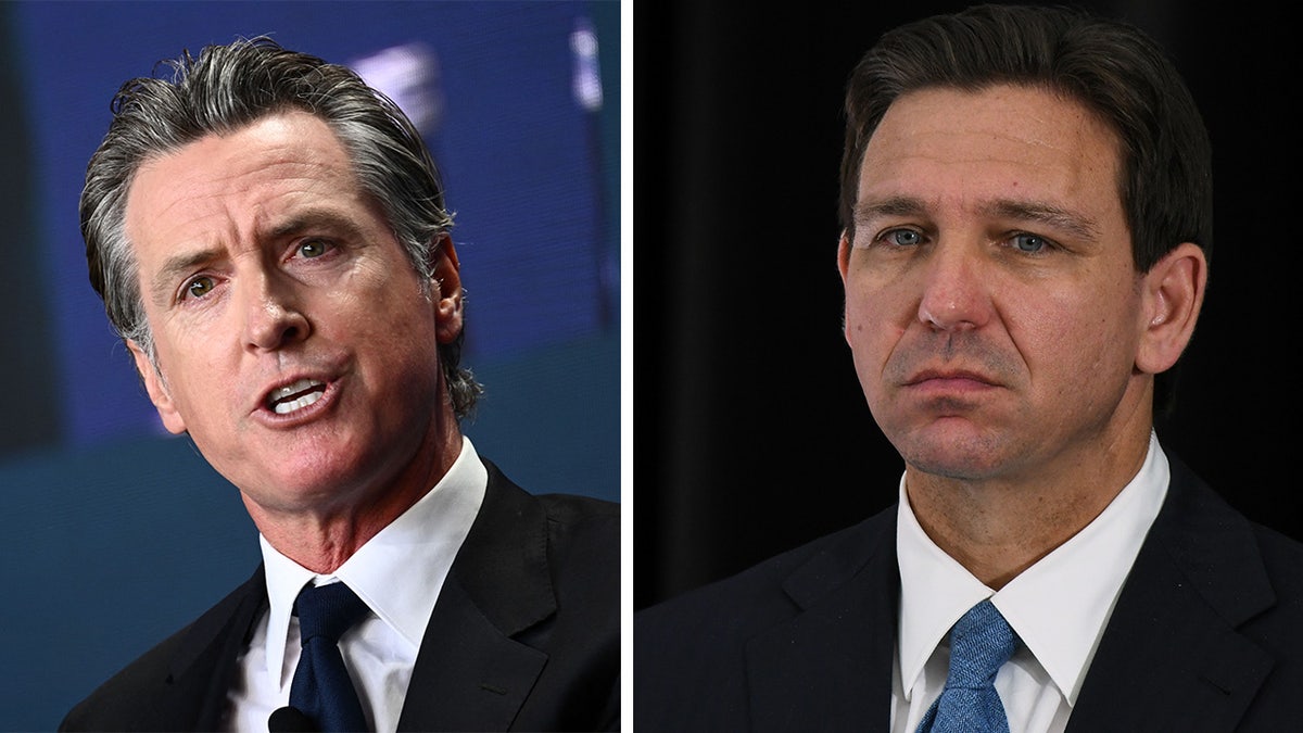 Gov. Ron DeSantis responds to Gov. Gavin Newsom's criticism