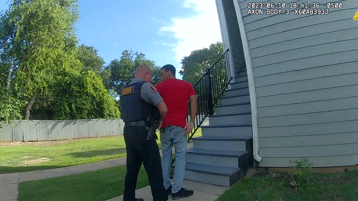 Oklahoma arrest still shot from body cam
