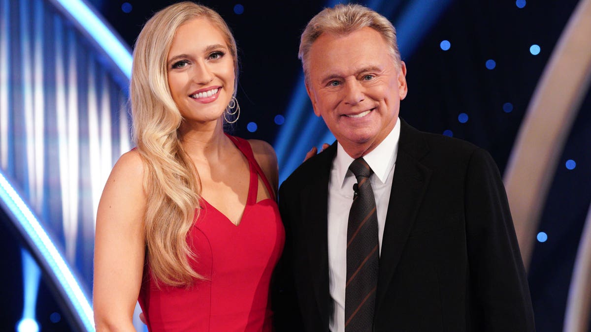 A photo of Maggie and Pat Sajak