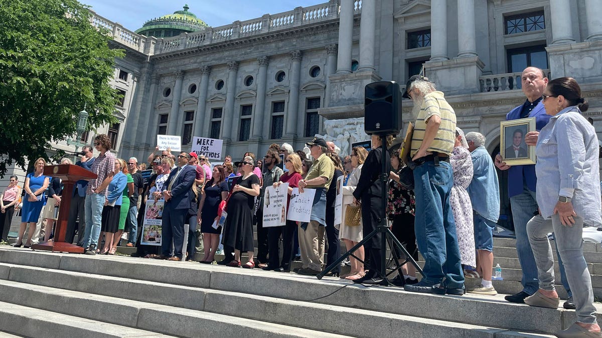 PA Capitol sex abuse protest