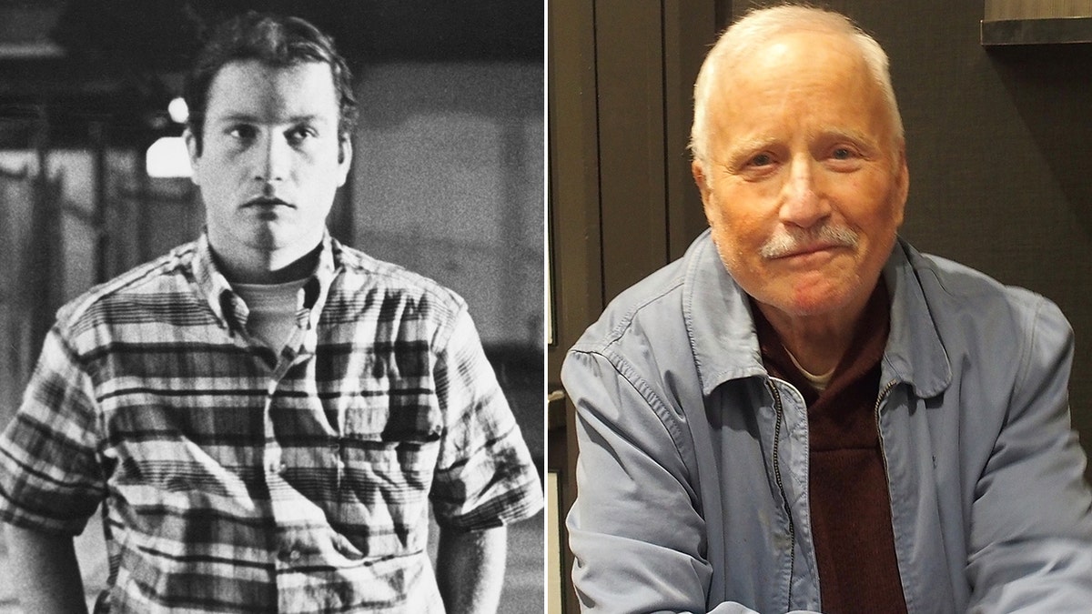 Richard Dreyfuss then and now split