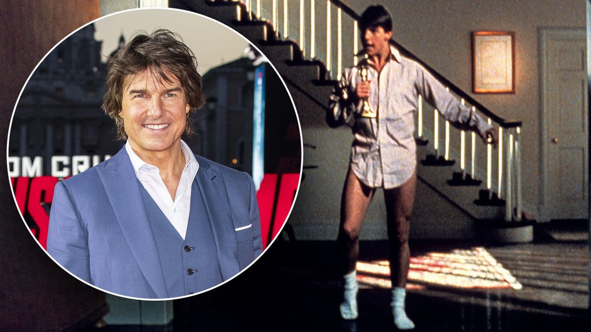 Tom Cruise plays Joel in Risky Business