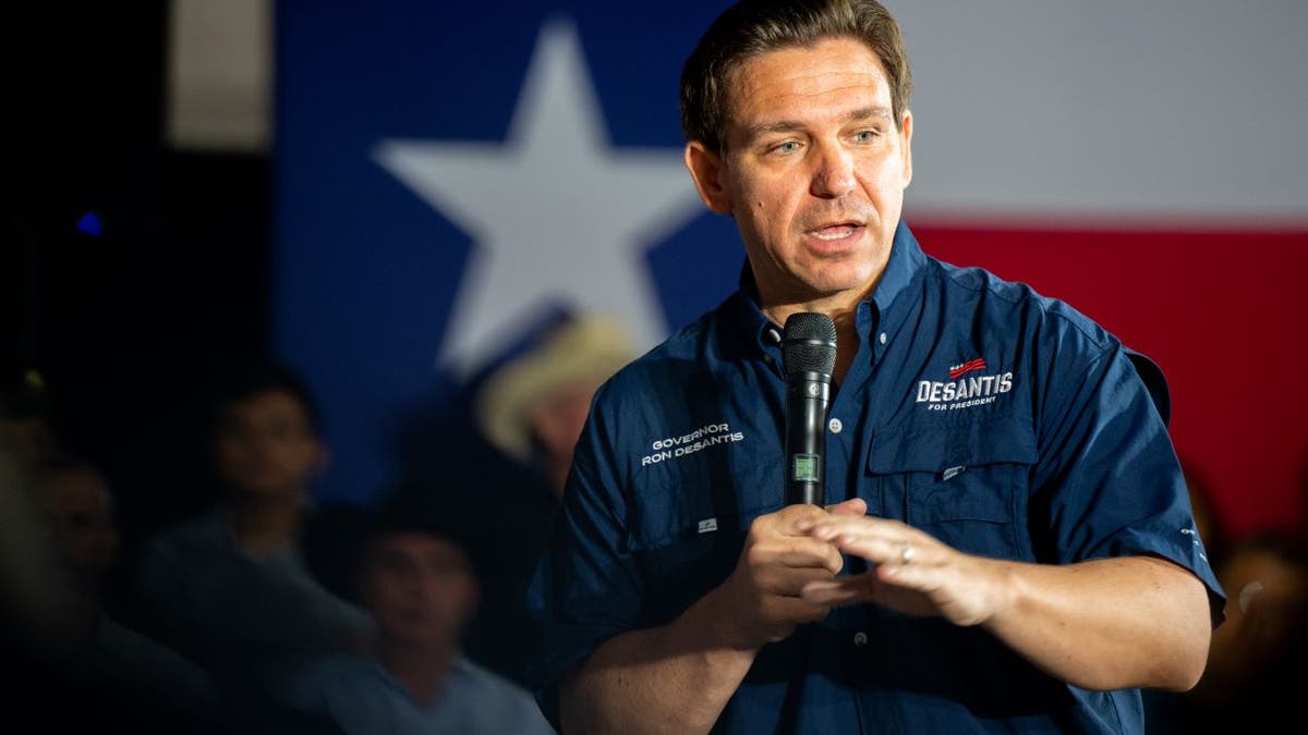 Florida Gov. Ron DeSantis Eagle Pass