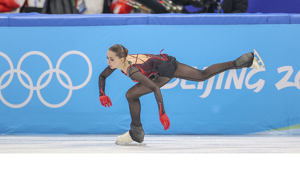 Kamila Valieva skating