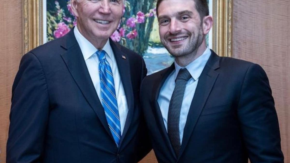 Joe Biden and Alex Soros
