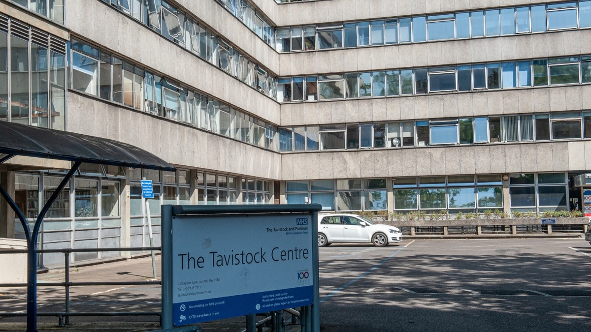 Tavistock gender clinic building seen from street