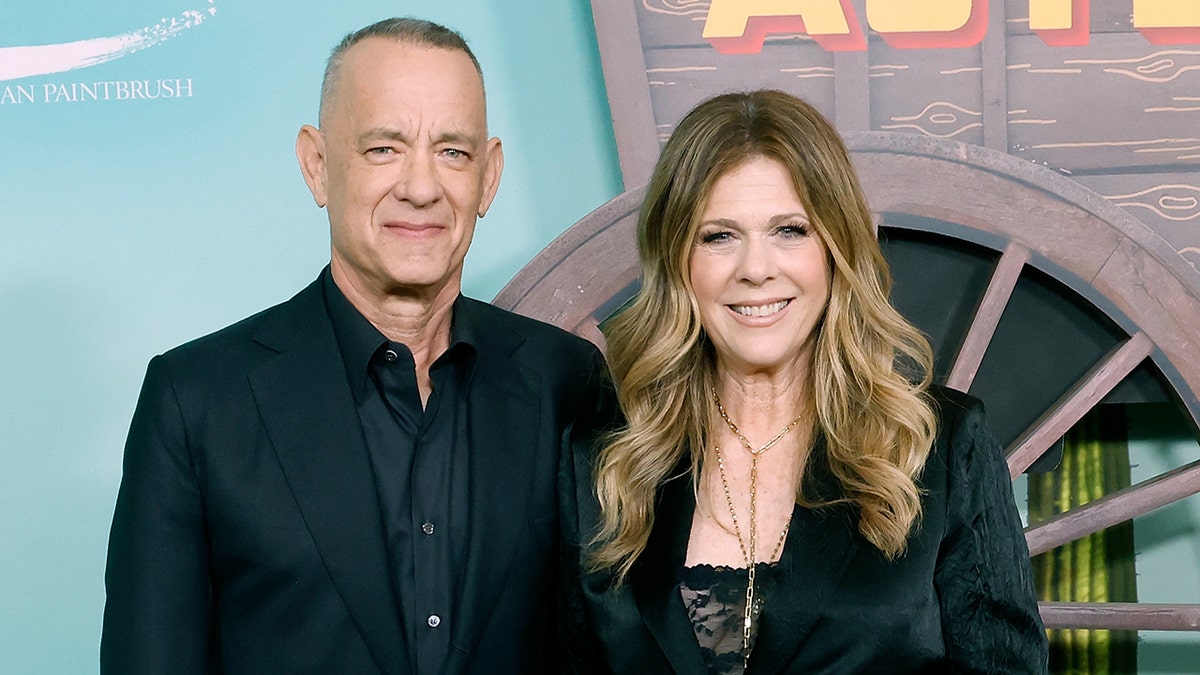 Tom Hanks and Rita Wilson at the premiere of "Asteroid City"