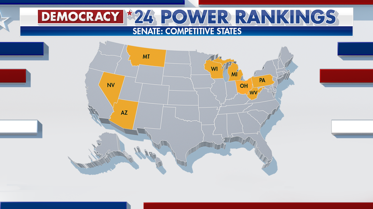 2024 competitive Senate states
