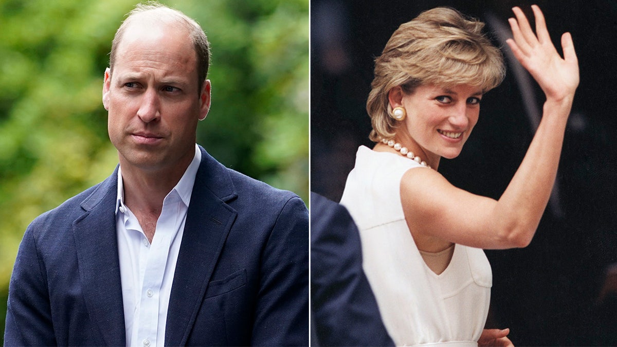 Prince William, Princess Diana